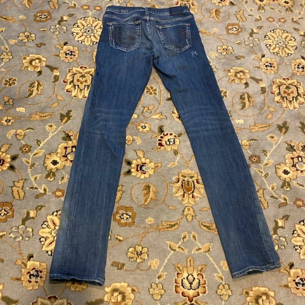 True Religion Cora Mid Rise Straight Jeans - Picture 6 of 8